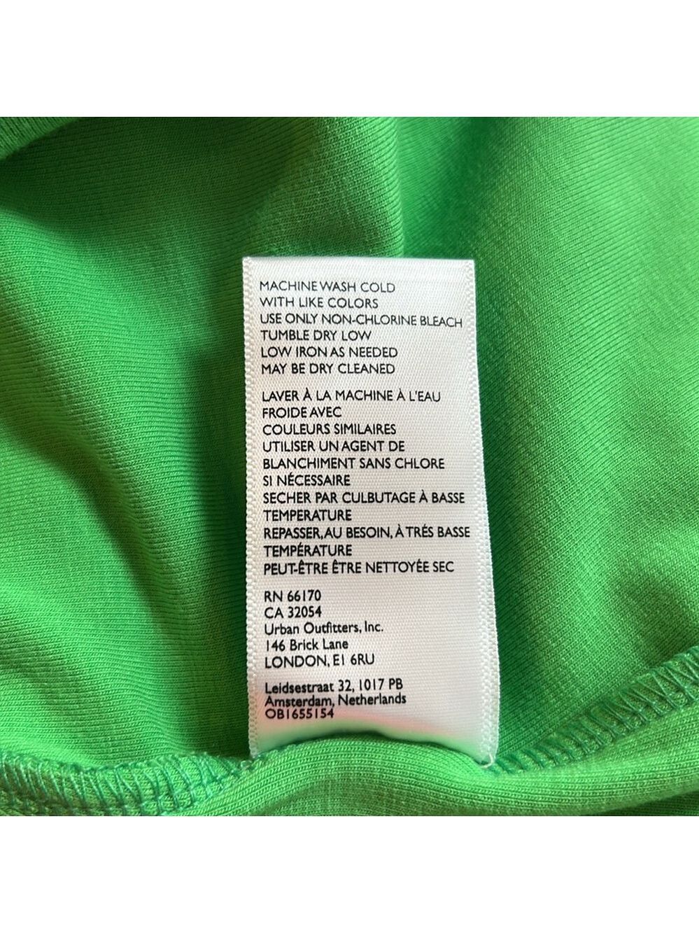 NWT Free People Good Feels Rosalia Low Back Green Mini Dress - Picture 8 of 9